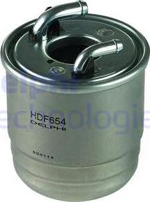 Delphi HDF654 - Фільтр палива autodetail.com.ua