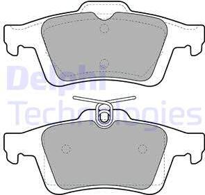 Volvo 32373165 - Комплект гальмівних накладок, дискове гальмо autodetail.com.ua