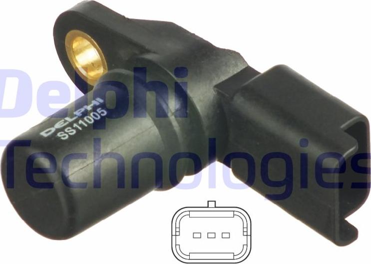Delphi SS11005 - Датчик, положення кулачкового вала autodetail.com.ua
