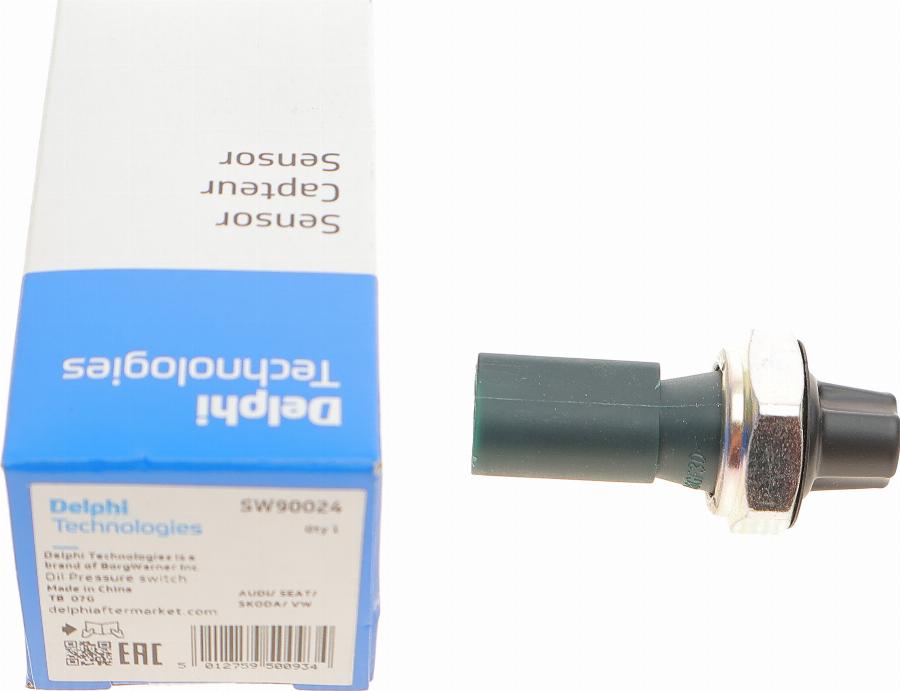 Delphi SW90024 - Датчик, тиск оливи autodetail.com.ua