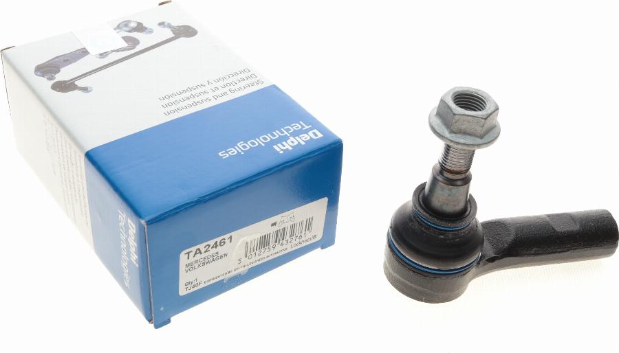 Delphi TA2461 - Наконечник, поперечна кермова тяга autodetail.com.ua