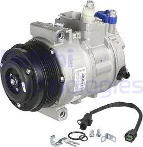Delphi TSP0159944 - Компресор, система кондиціонування повітря autodetail.com.ua