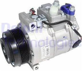 Delphi TSP0159340 - Компресор, система кондиціонування повітря autodetail.com.ua
