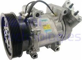 Delphi TSP0159277 - Компресор, система кондиціонування повітря autodetail.com.ua