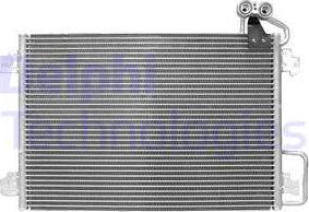Delphi TSP0225466 - Конденсатор, система кондиціонування повітря autodetail.com.ua