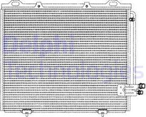 Delphi TSP0225194 - Конденсатор, система кондиціонування повітря autodetail.com.ua