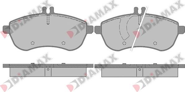 Mercedes-Benz A0004200905 - Комплект гальмівних накладок, дискове гальмо autodetail.com.ua