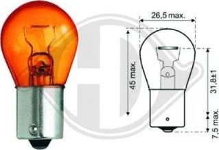 Diederichs LID10048 - Лампа розжарювання, вказівник повороту autodetail.com.ua