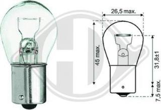 Diederichs LID10047 - Лампа розжарювання, вказівник повороту autodetail.com.ua