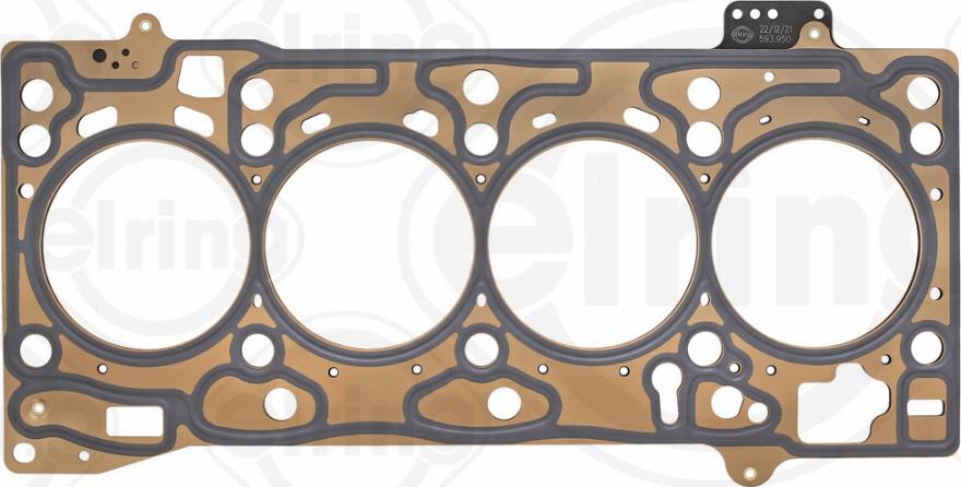 Elring 593.950 - Ущільнення, голівка циліндра autodetail.com.ua