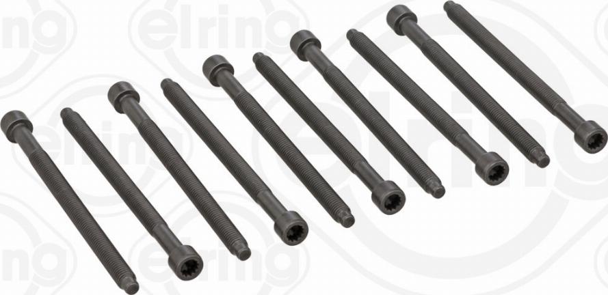 Elring 057.240 - Комплект гвинтів голівки циліндра autodetail.com.ua