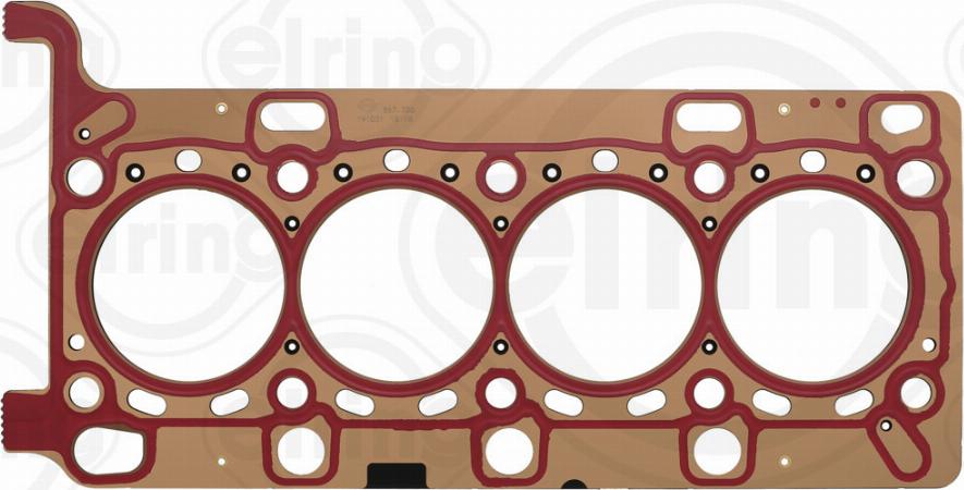 Elring 867.700 - Ущільнення, голівка циліндра autodetail.com.ua