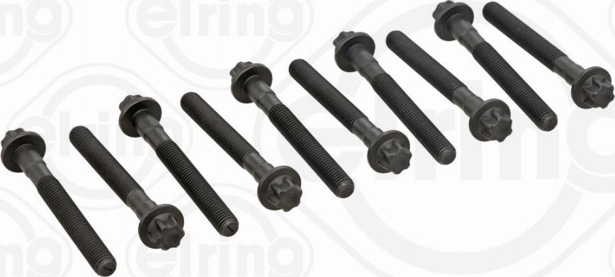 Elring 760.090 - Комплект гвинтів голівки циліндра autodetail.com.ua