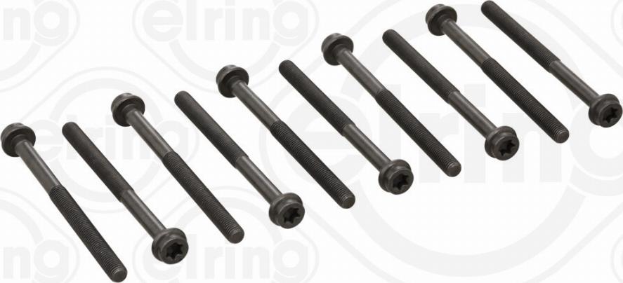 Elring 760.030 - Комплект гвинтів голівки циліндра autodetail.com.ua