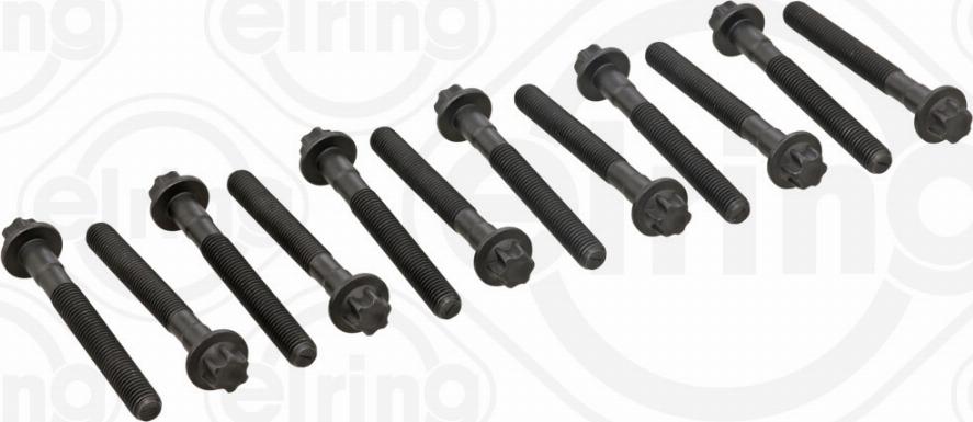 Elring 760.120 - Комплект гвинтів голівки циліндра autodetail.com.ua