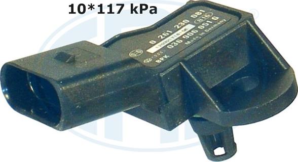 ERA 550605A - Датчик, тиск впускної труби autodetail.com.ua