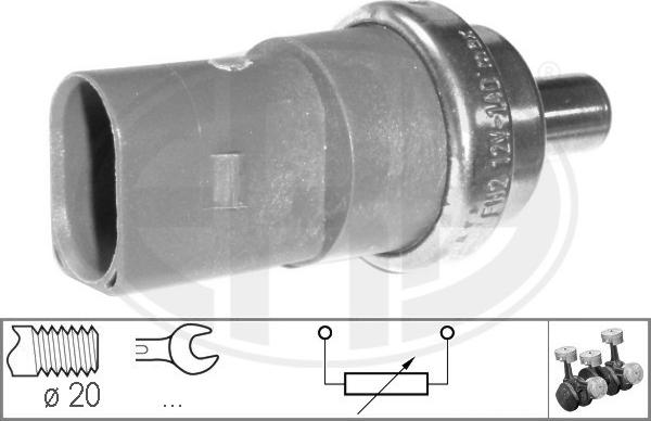 ERA 330546 - Датчик, температура охолоджувальної рідини autodetail.com.ua