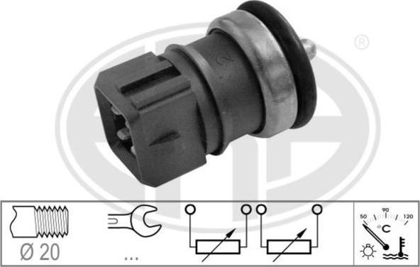 ERA 330692 - Датчик, температура охолоджувальної рідини autodetail.com.ua