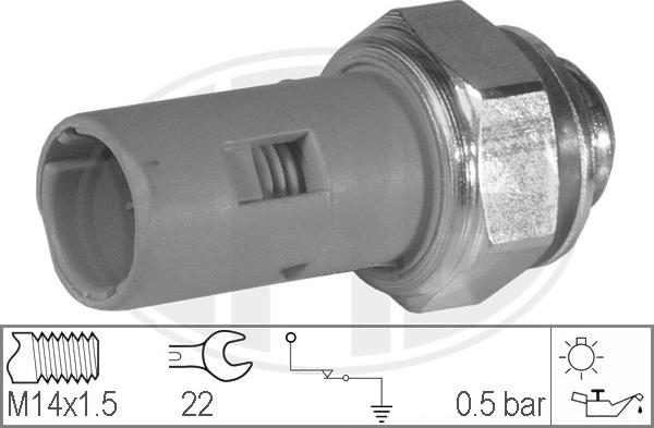 ERA 330630 - Датчик, тиск оливи autodetail.com.ua