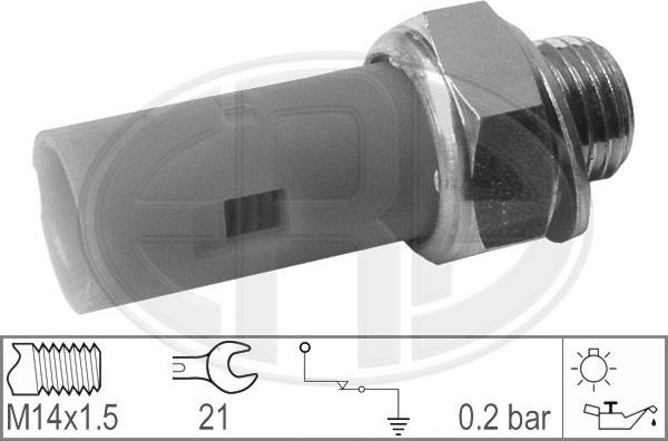 ERA 330027 - Датчик, тиск оливи autodetail.com.ua