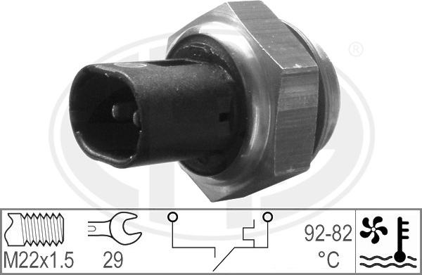 ERA 330181 - Термовимикач, вентилятор радіатора autodetail.com.ua