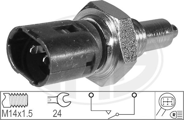 ERA 330248 - Перемикач, ліхтар заднього ходу autodetail.com.ua