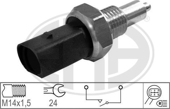 ERA 330748 - Перемикач, ліхтар заднього ходу autodetail.com.ua