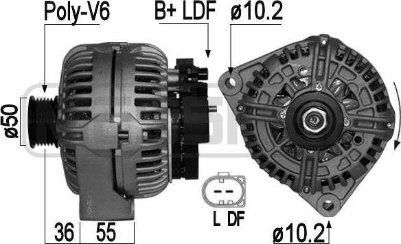 ERA 209049A - Генератор autodetail.com.ua