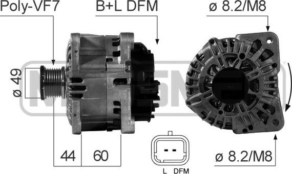 ERA 210509A - Генератор autodetail.com.ua