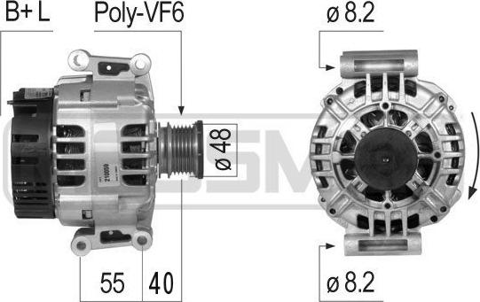 ERA 210059A - Генератор autodetail.com.ua
