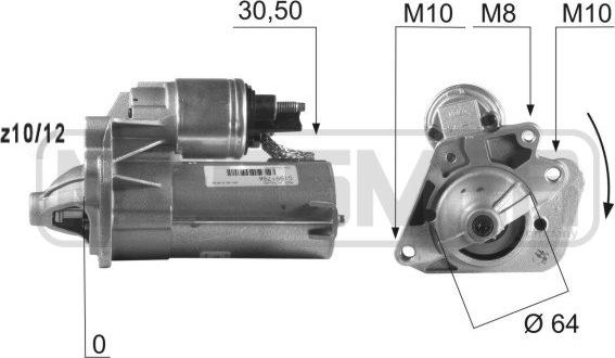 ERA 220396A - Стартер autodetail.com.ua