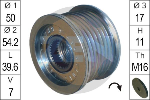 ERA ZN5494 - Шків, генератор autodetail.com.ua