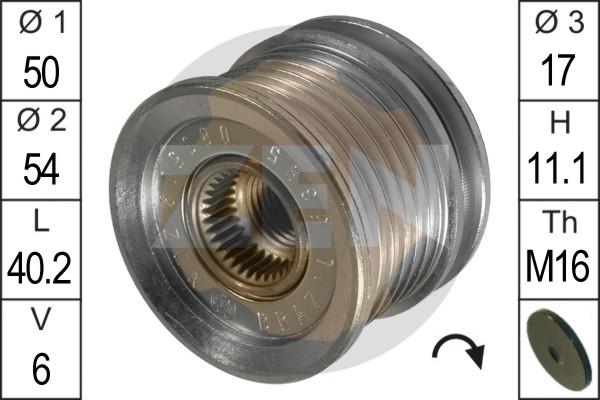 ERA ZN5395 - Шків, генератор autodetail.com.ua