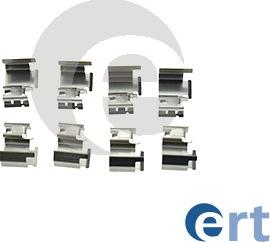ERT 420044 - Комплект приладдя, накладка дискового гальма autodetail.com.ua