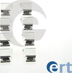 ERT 420008 - Комплект приладдя, накладка дискового гальма autodetail.com.ua