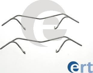 ERT 420033 - Комплект приладдя, накладка дискового гальма autodetail.com.ua