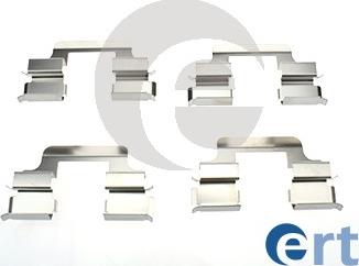 ERT 420077 - Комплект приладдя, накладка дискового гальма autodetail.com.ua