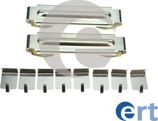 ERT 420334 - Комплект приладдя, накладка дискового гальма autodetail.com.ua