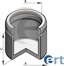 ERT 150595-C - Поршень, гальмівний супорт autodetail.com.ua