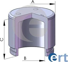 ERT 150934-C - Поршень, гальмівний супорт autodetail.com.ua