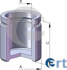 ERT 150279-C - Поршень, гальмівний супорт autodetail.com.ua