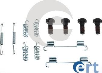 ERT 310008 - Комплект приладдя, колодка стоянкового гальма autodetail.com.ua