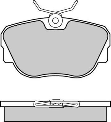 AUTO DELTA DP352 - Комплект гальмівних накладок, дискове гальмо autodetail.com.ua