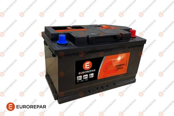 EUROREPAR 1692582580 - Стартерний акумулятор autodetail.com.ua