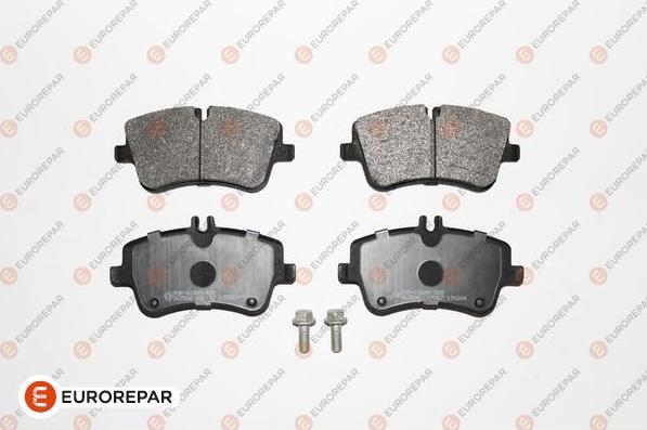EUROREPAR 1617258280 - Комплект гальмівних накладок, дискове гальмо autodetail.com.ua