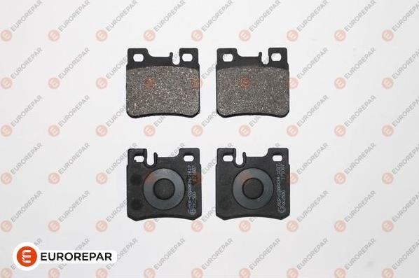 EUROREPAR 1617253480 - Комплект гальмівних накладок, дискове гальмо autodetail.com.ua