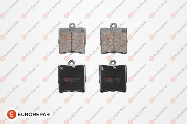 EUROREPAR 1617262980 - Комплект гальмівних накладок, дискове гальмо autodetail.com.ua
