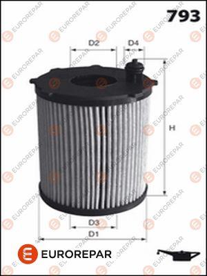 EUROREPAR 1637765680 - Оливний фільтр autodetail.com.ua