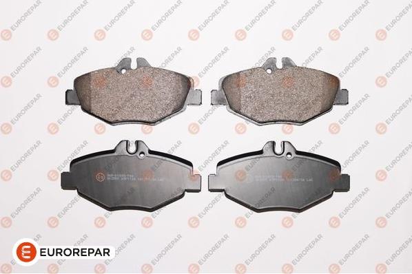 EUROREPAR 1623053180 - Комплект гальмівних накладок, дискове гальмо autodetail.com.ua