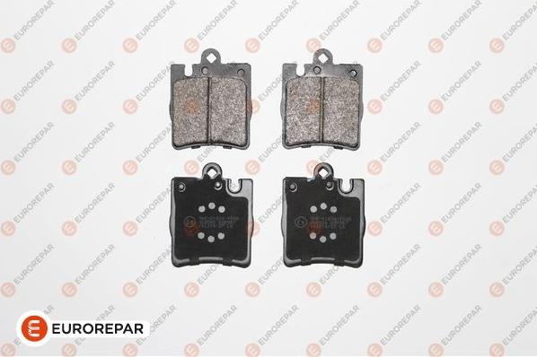 EUROREPAR 1623065580 - Комплект гальмівних накладок, дискове гальмо autodetail.com.ua